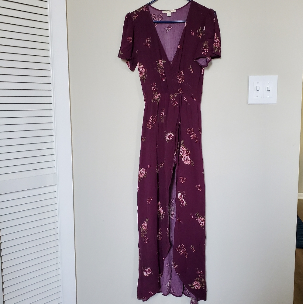 Floral romper dress